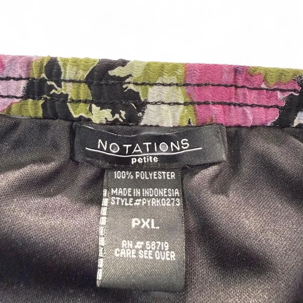 Notations vintage floral
